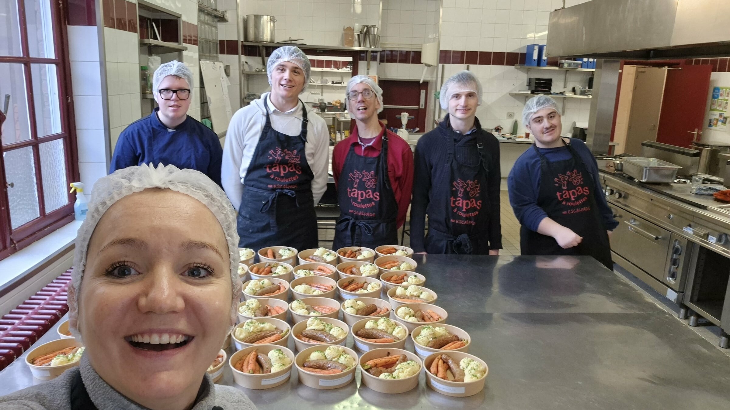 Tapas à roulettes