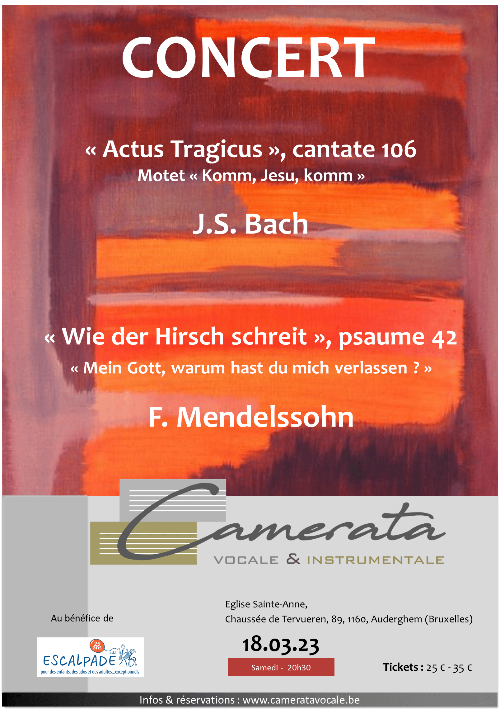 Concert Camerata Vocale - 18.03.2023